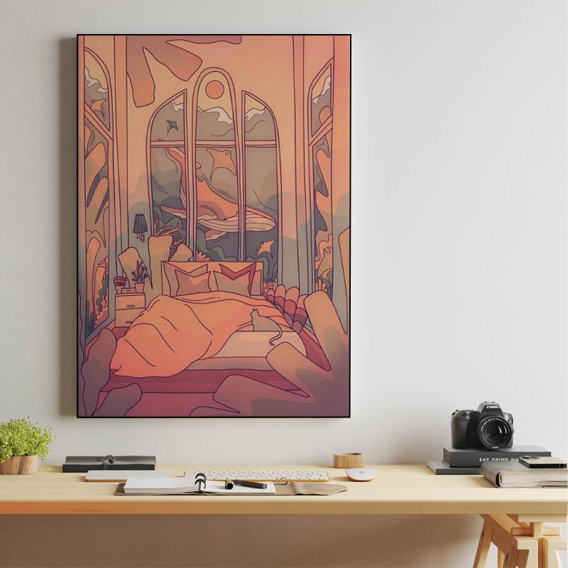 A summer's ocean room