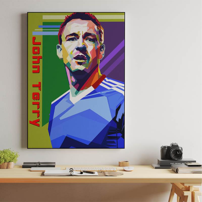 John Terry in wpap pop art