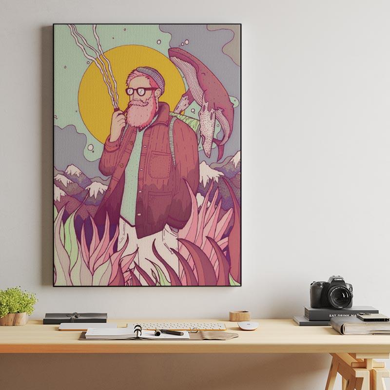 The man and the whale