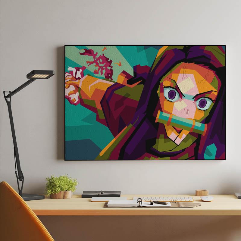Anime Demon slayers 2 pop art