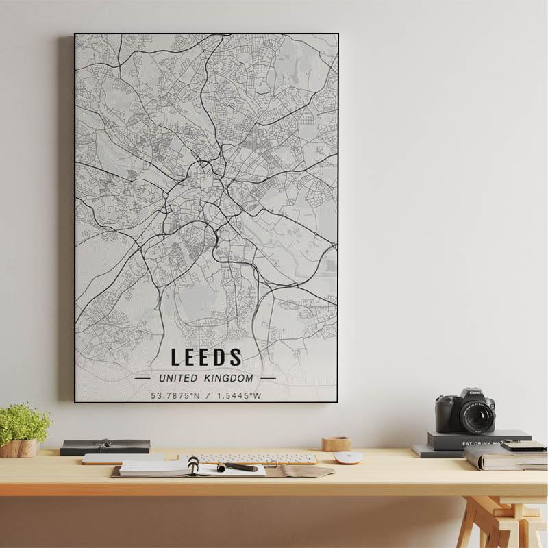 Leeds map