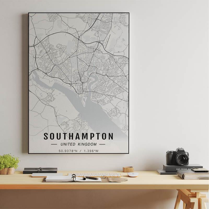 Southampton map