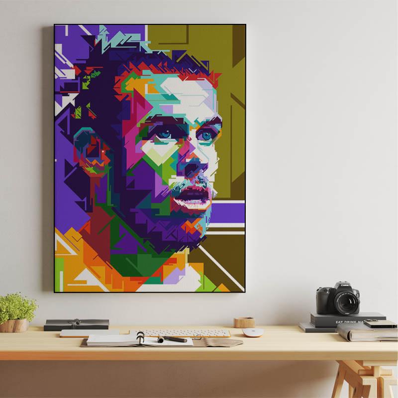 Gareth bale in wpap pop art