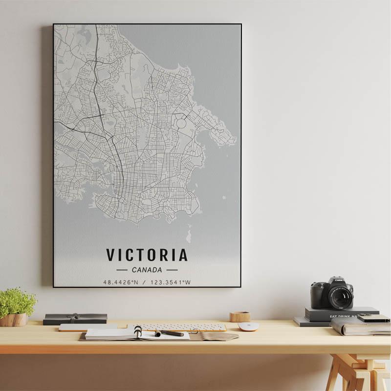 Victoria map