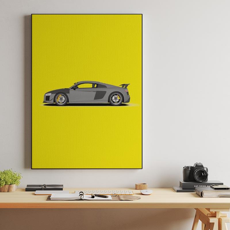 Awdee Ar Eight Vee Ten Cartoon ( Landscape )