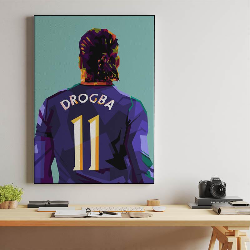 Legend football in trending art