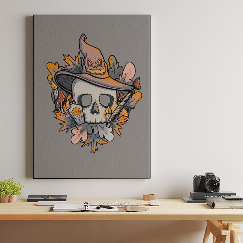 Skull of a wizard
