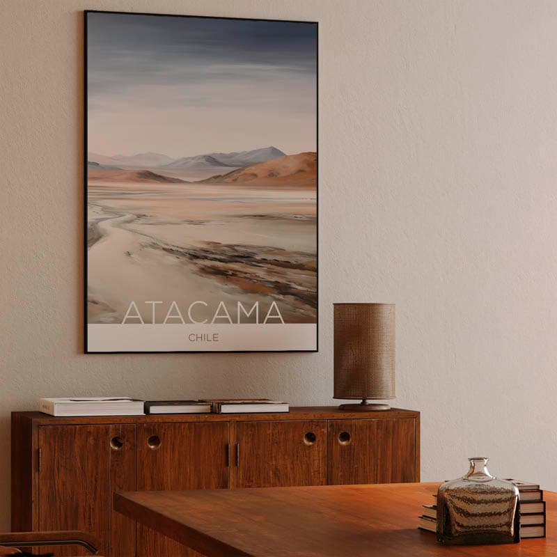 The Atacama Desert - Chile - Impasto Technique