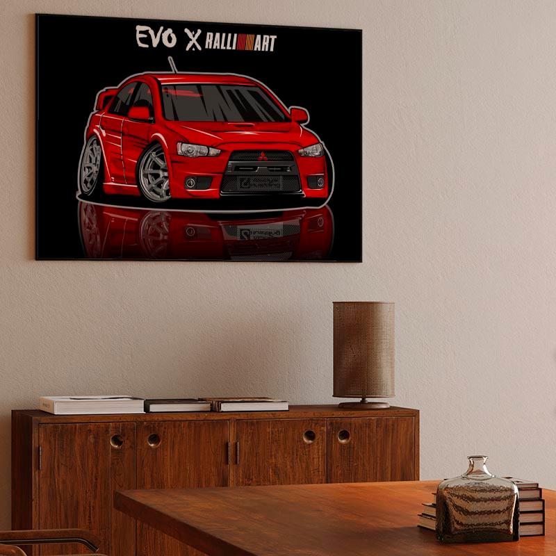 mitsubishi EVO X ralliart