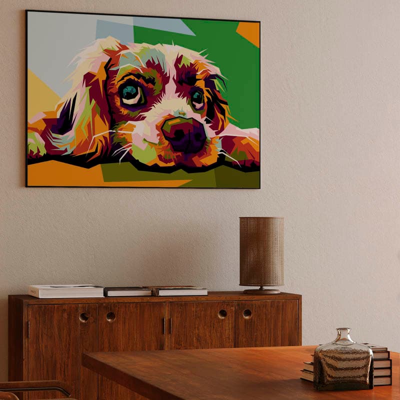 Anime Pet dog Sleepy cute