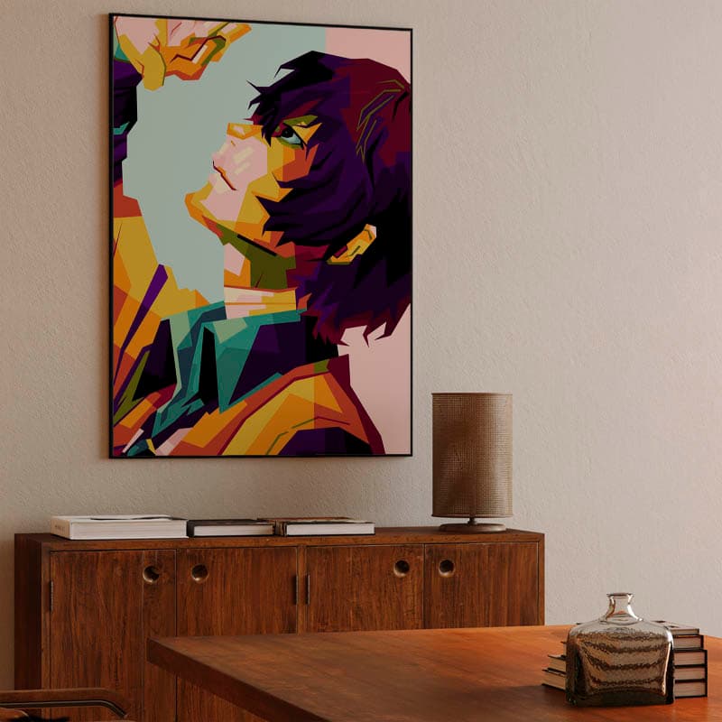 Anime Bungou Stray Dog in best pop art