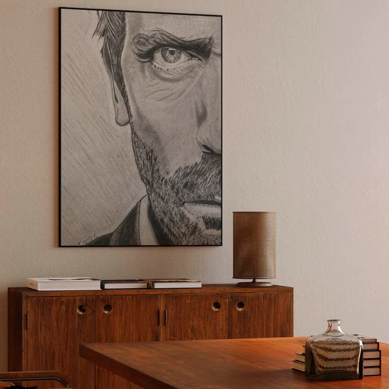 Dr. House portrait