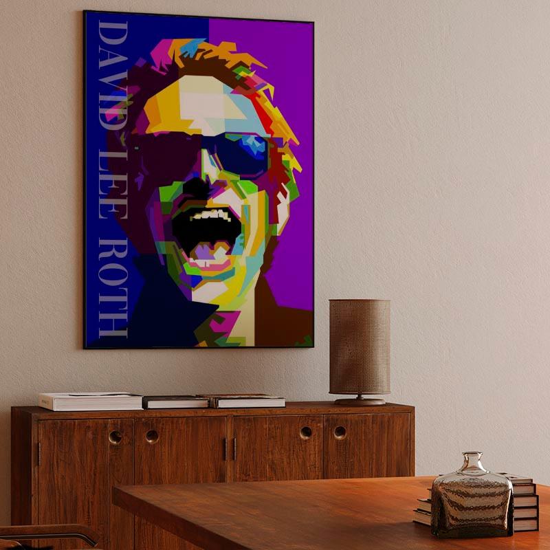 David Lee Roth Van Halen Singer Pop WPAP