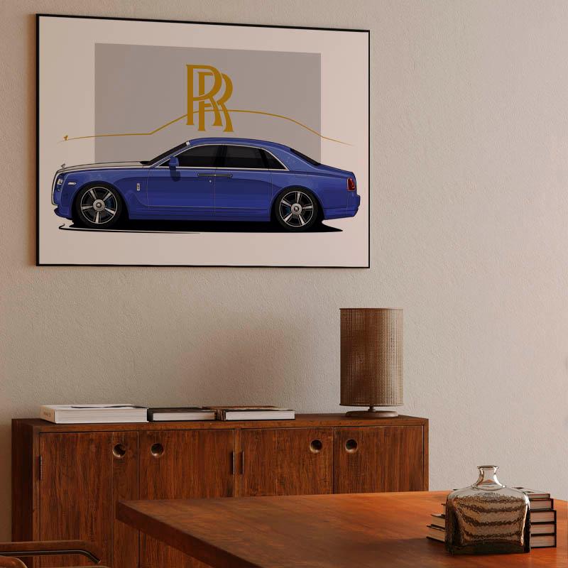 Rolls Royce Phantom Canvas Rolls Royce