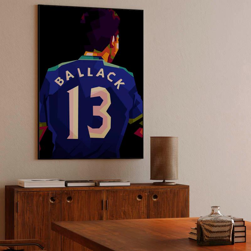 Michael Ballack in wpap pop art