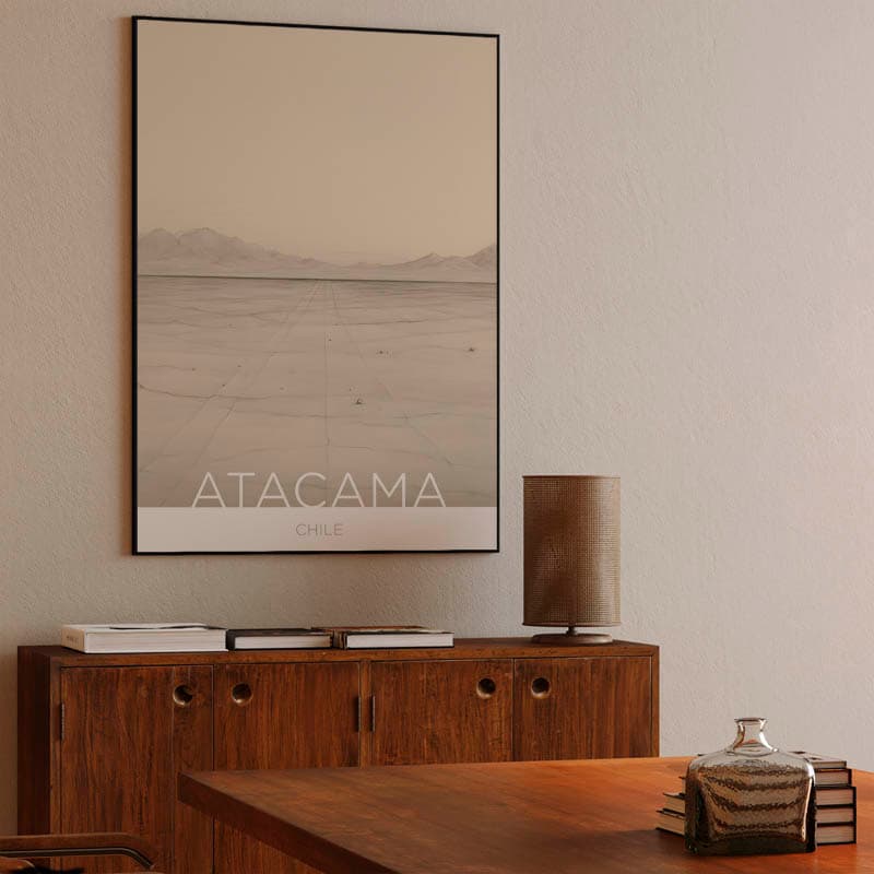 The Atacama Desert - Chile - Single Line Technique