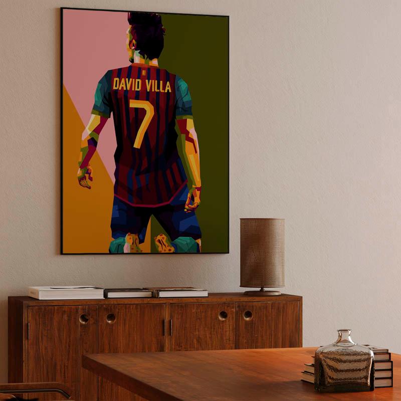 Legend Football David Villa in trending