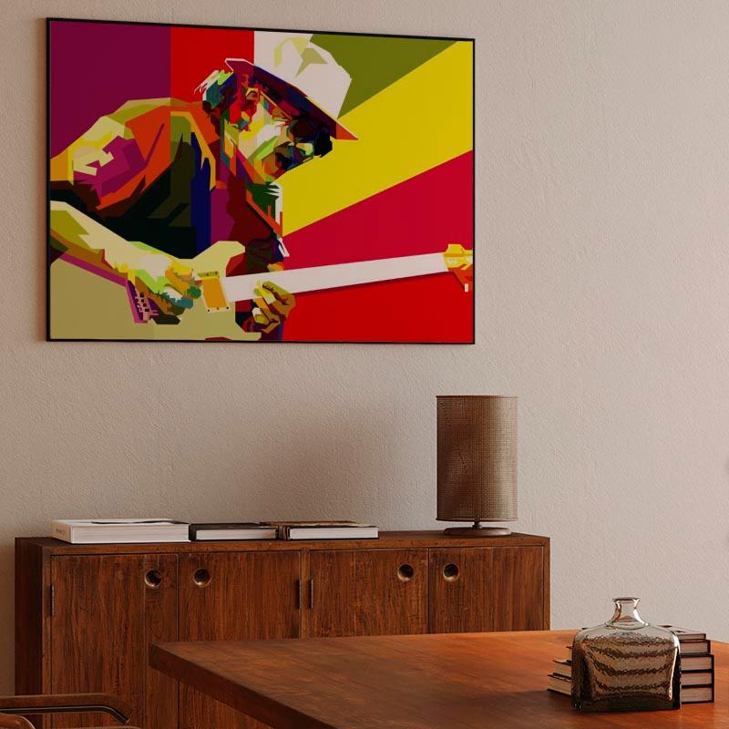 Carlos Santana Latin Guitarist Pop Wpap
