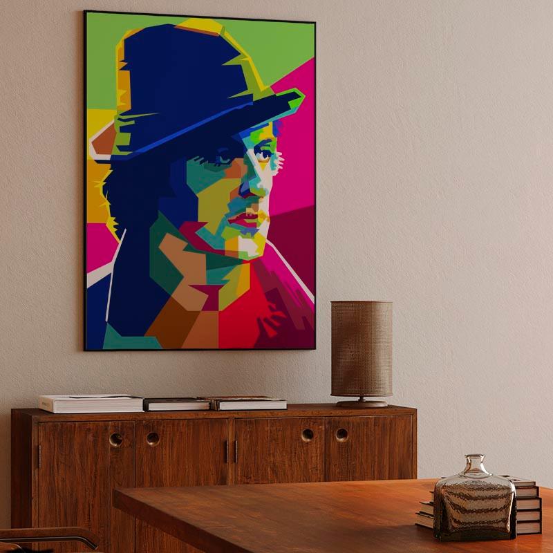 Sylvester Sly Stallone American Actor Pop WPAP