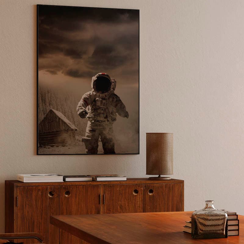 Darkness lines the way