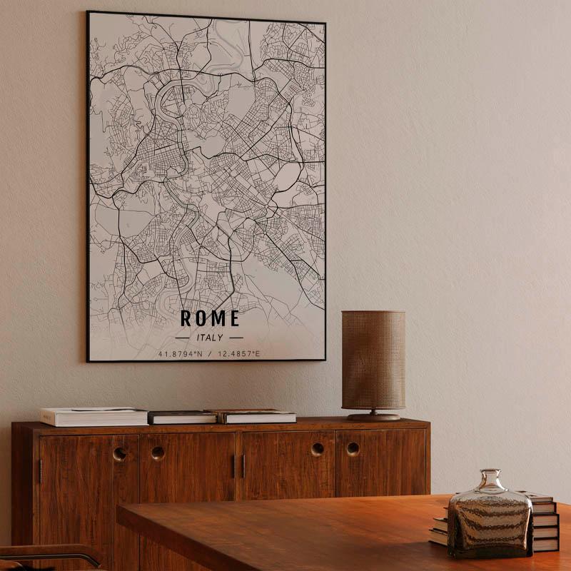 Rome map