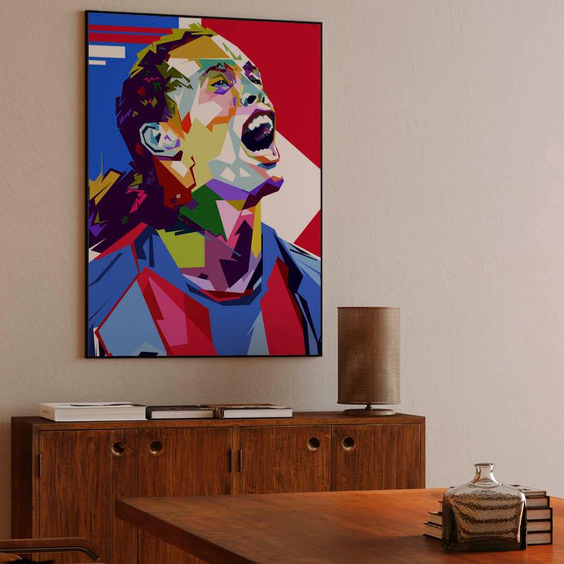 Ronaldinho pop art