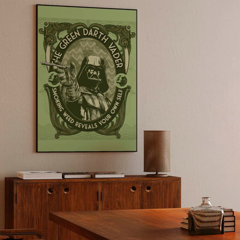 Darth green vader