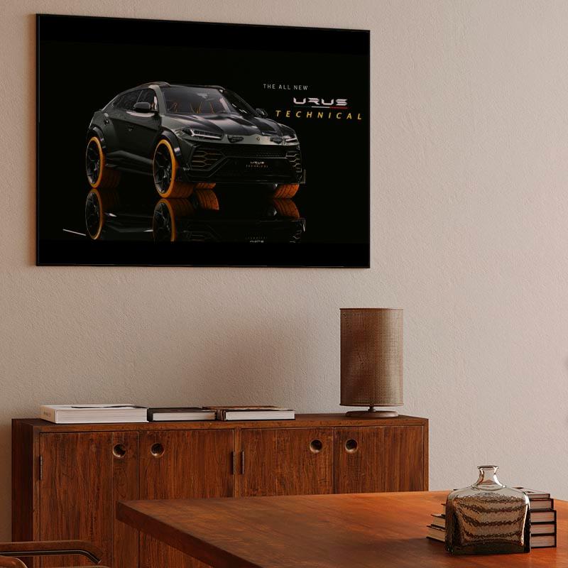 Lamborghini Urus Technical Design ( black frame )