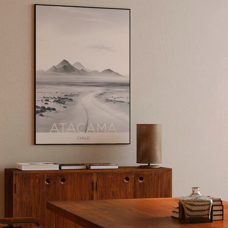 The Atacama Desert - Chile - Graphite Technique