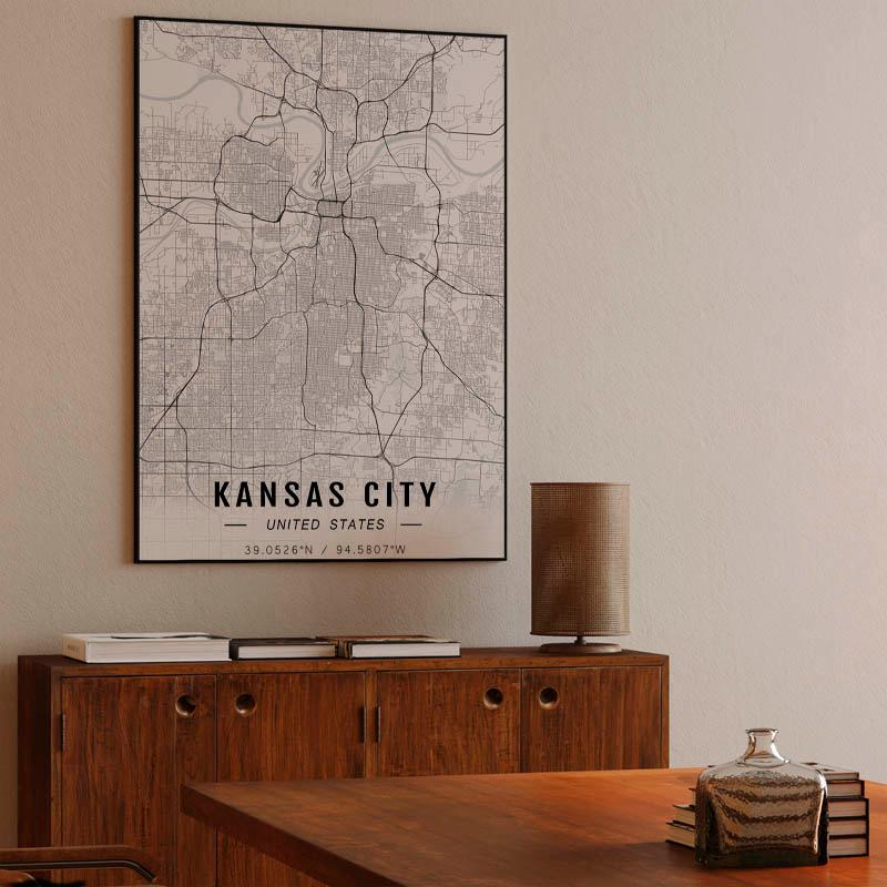Kansas City map
