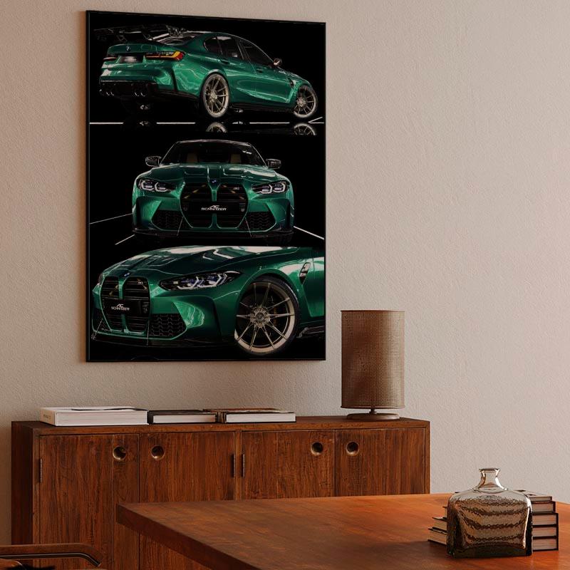 BMW M3 G80 Competition AC Custom ( Potrait 2 )