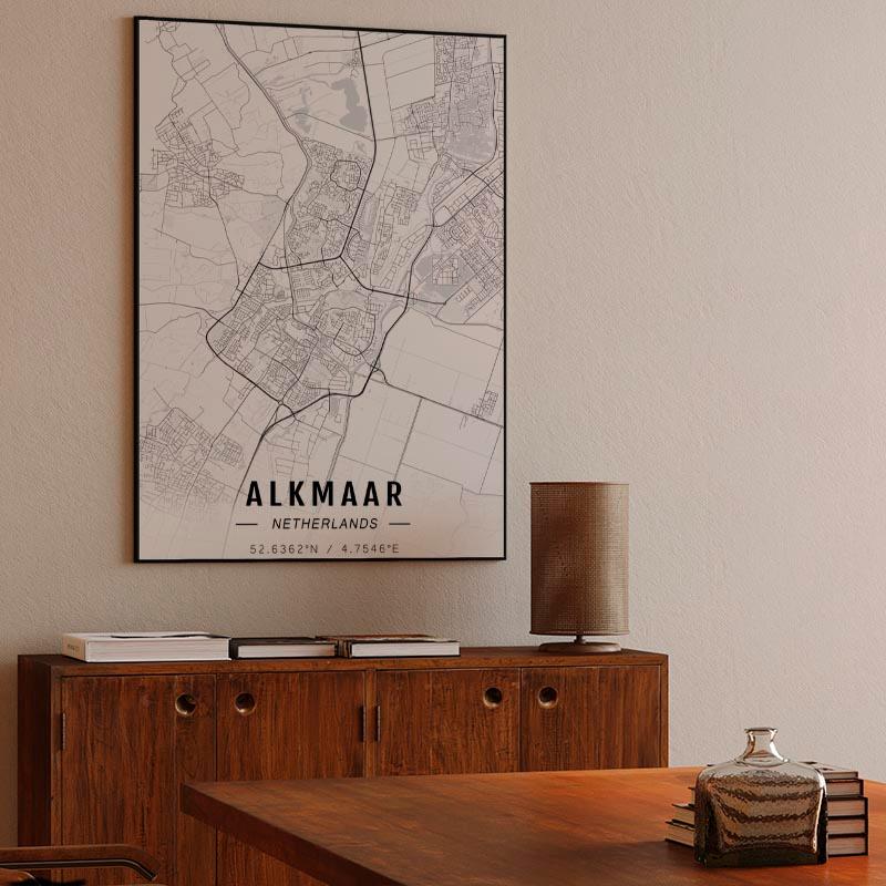 Alkmaar map