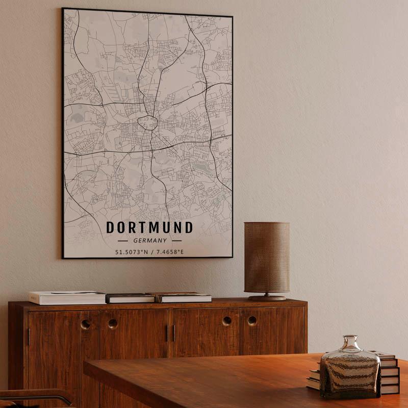 Dortmund map