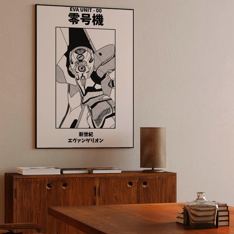 Eva Unit 00 Black and White