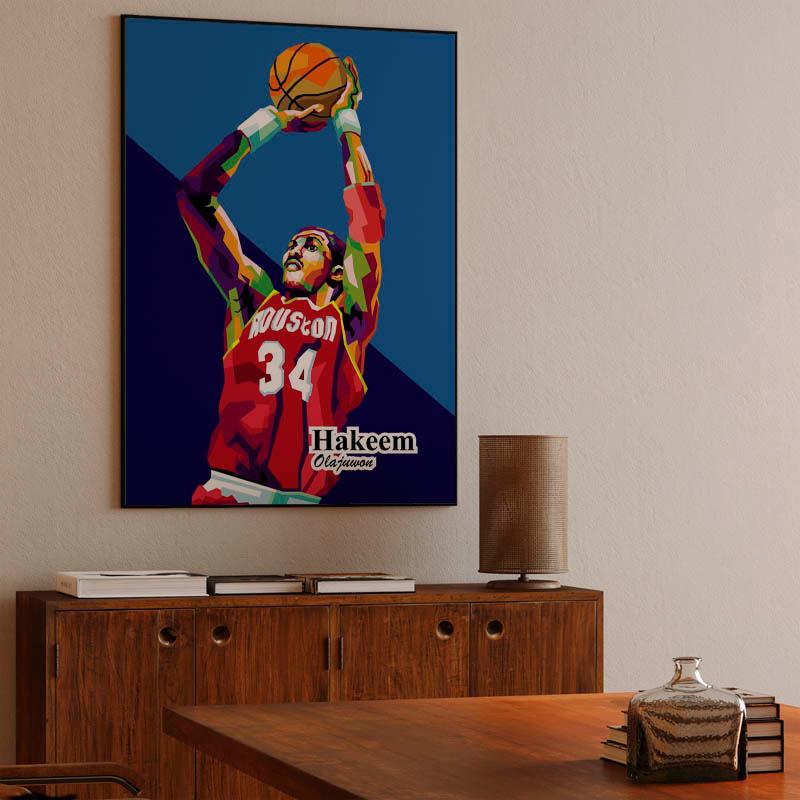 Hakeem Olajuwon in best basketball players