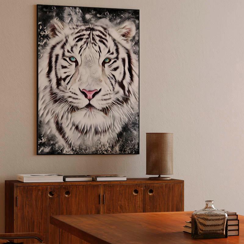 White Tiger Art