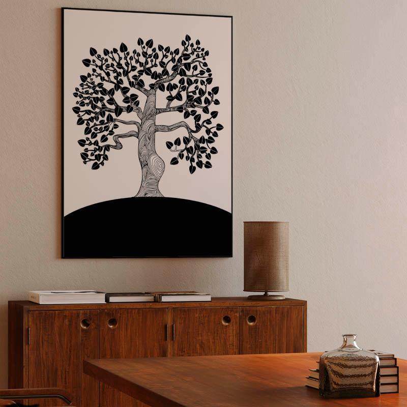 Lonely Tree Canvas