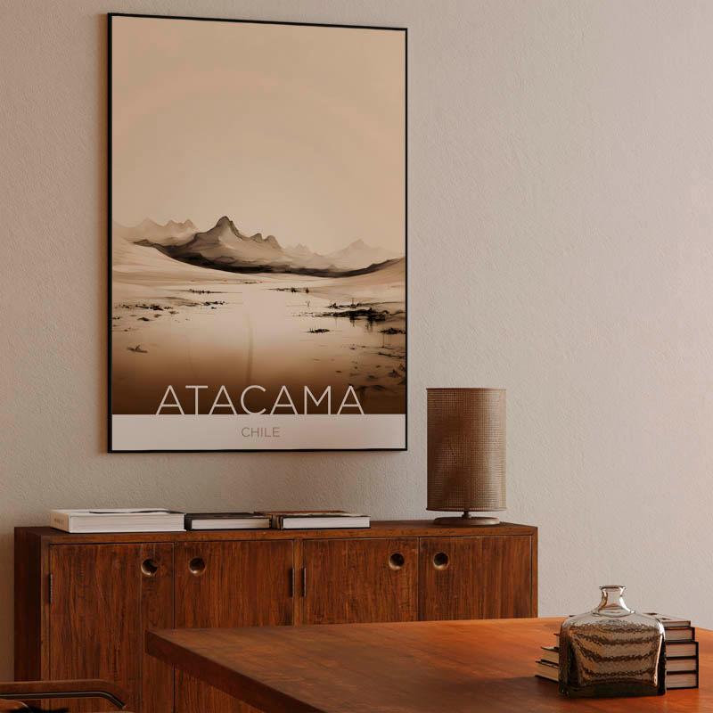 The Atacama Desert - Chile - Fountain Pen Technique