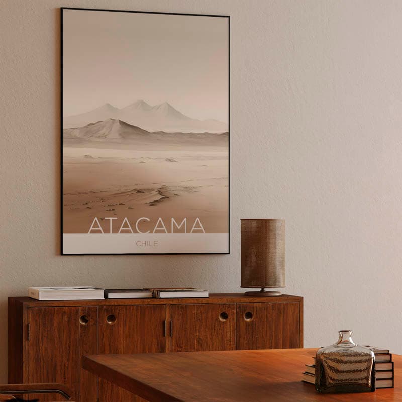 The Atacama Desert - Chile - Sketch Technique