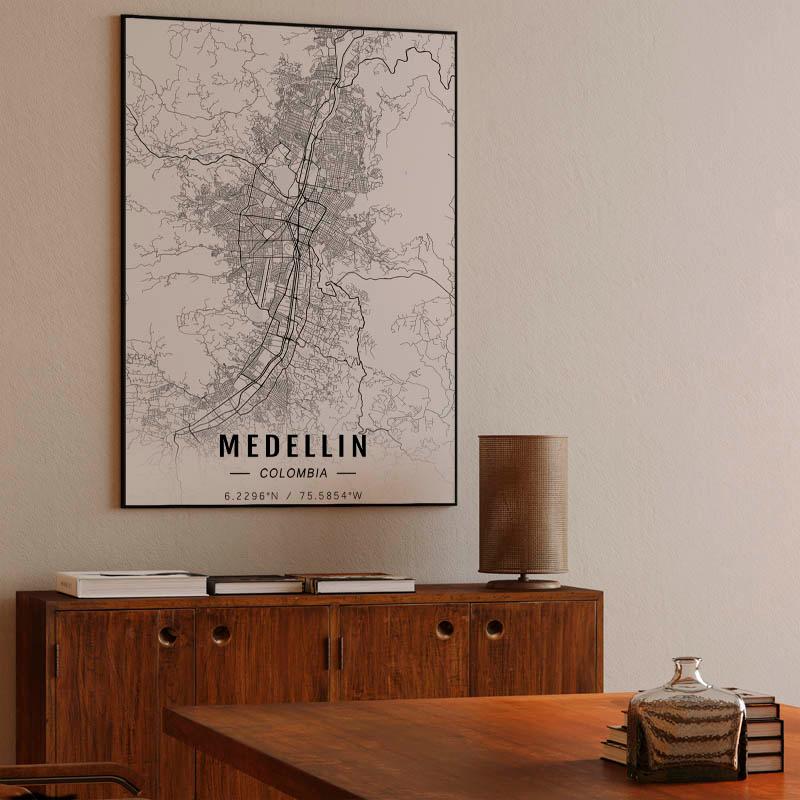 Medellin map