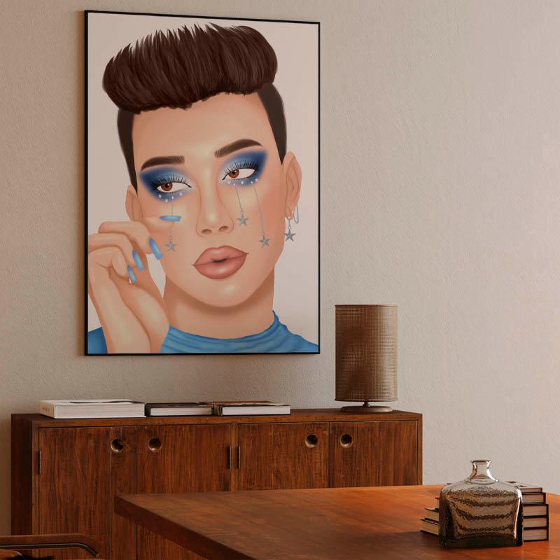 James charles portrait