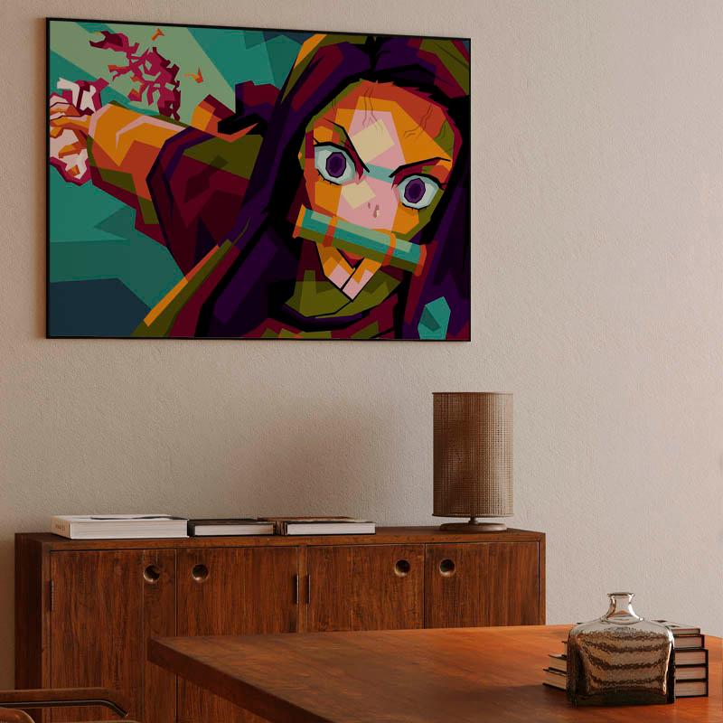 Anime Demon slayers 2 pop art