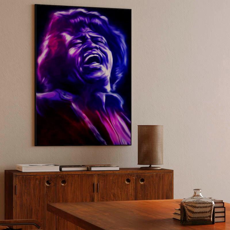 James Brown Style Painting