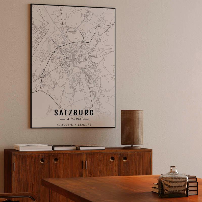 Salzburg map