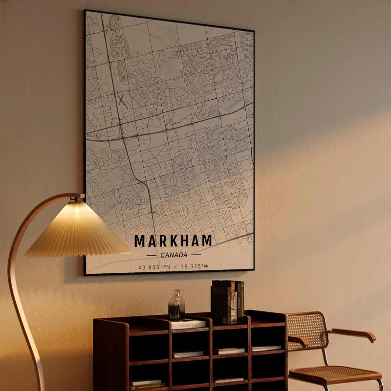 Markham map