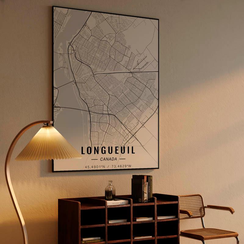 Longueuil map