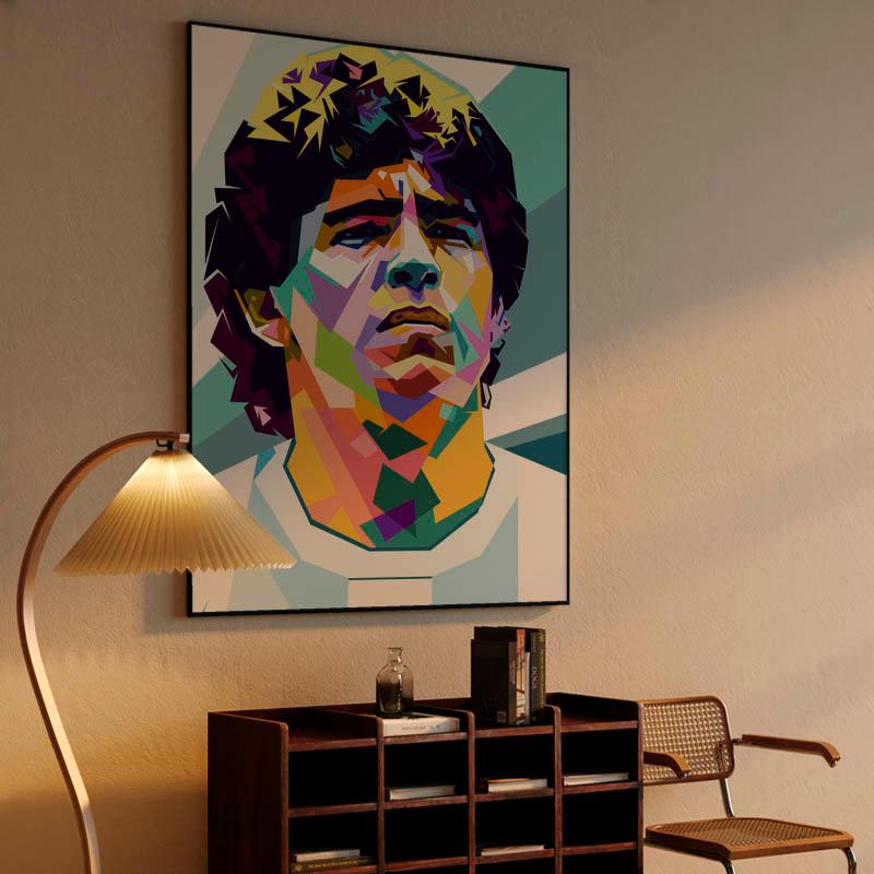 Diego Maradona pop art