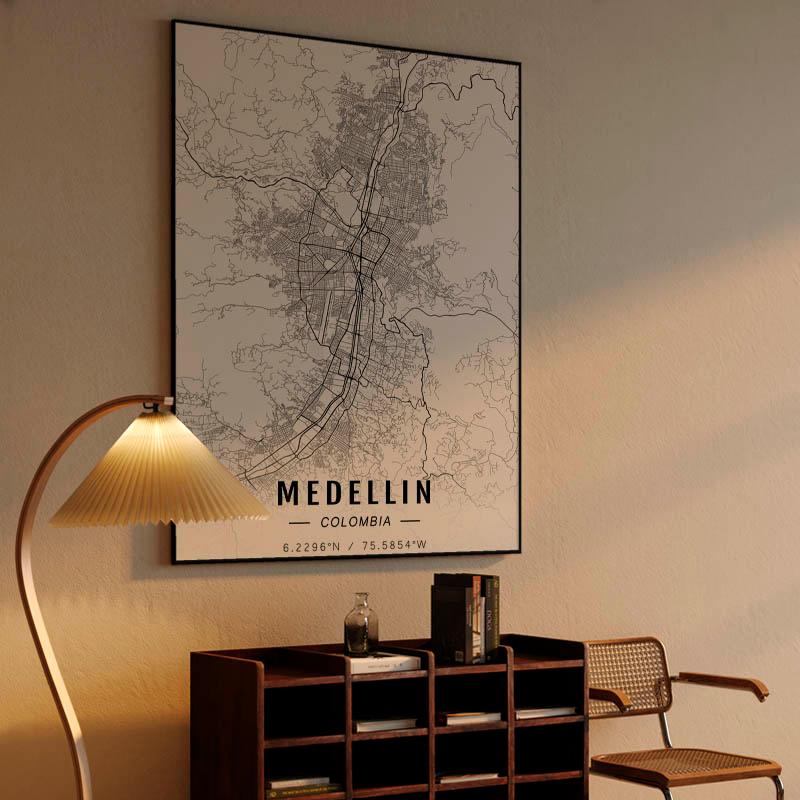 Medellin map