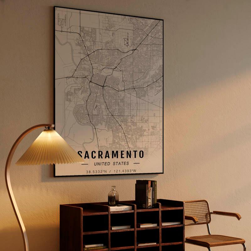 Sacramento map