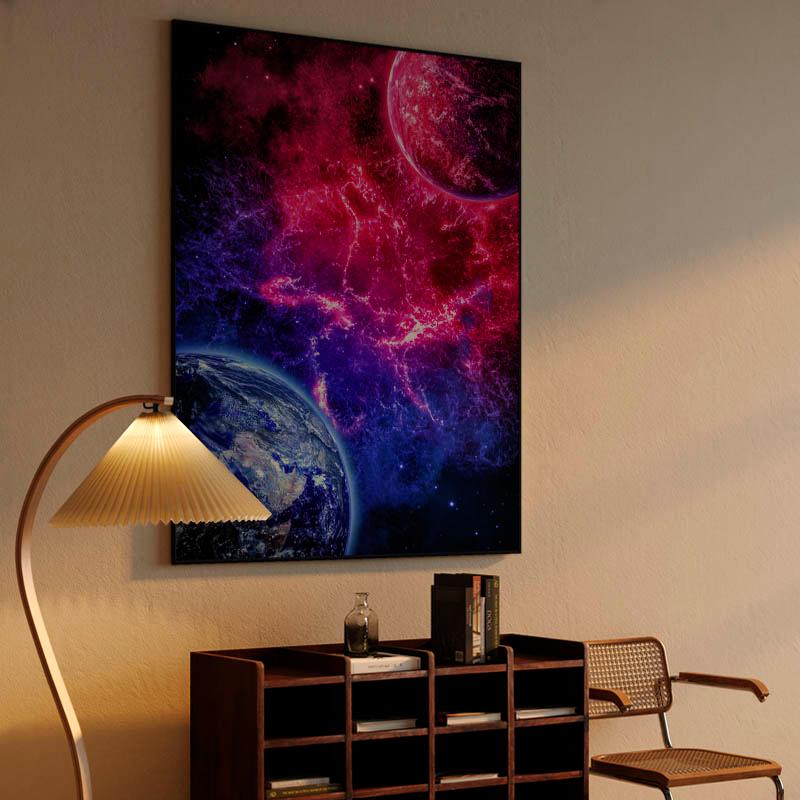 Red and Blue Planets